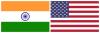 India-US flags