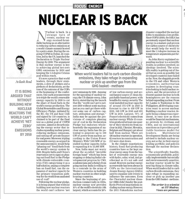Nuclear is Back