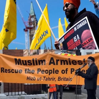 Images from UK-Canada-HT-Khalistan Protests