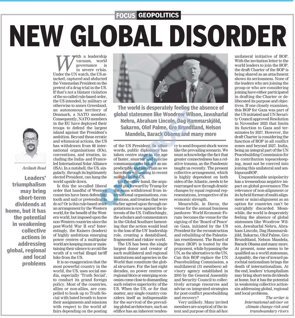 New Global Disorder 