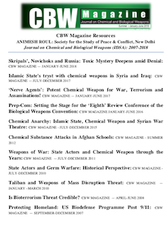 CHEMICAL &amp; BIOLOGICAL WEAPONS Magazine: Selected Writings (2007-2018)