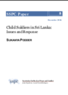 Child Soldiers in Sri Lanka: Issues and Response