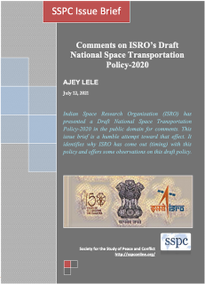 Comments on ISRO’s Draft National Space Transportation Policy-2020