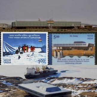 India in Antarctica: Stamps and Stations