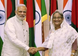 PM N.Modi-PM S.Hasina (Representational) 