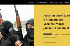 Pakistan-based Jaish-e-Muhammad’s Women’s Wing: Jamaat-ul-Muminat