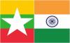 Burma-India-Flags